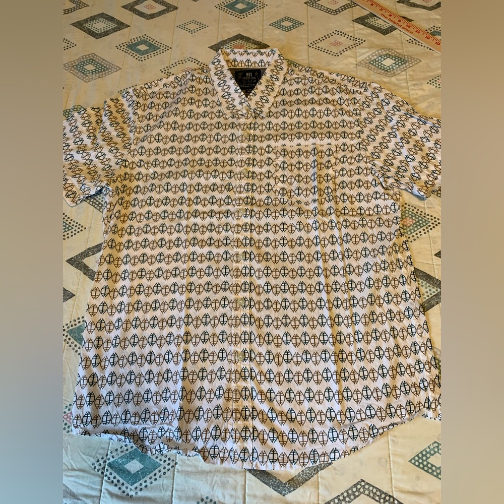 MBX - Men's Casual Button Down Shirt